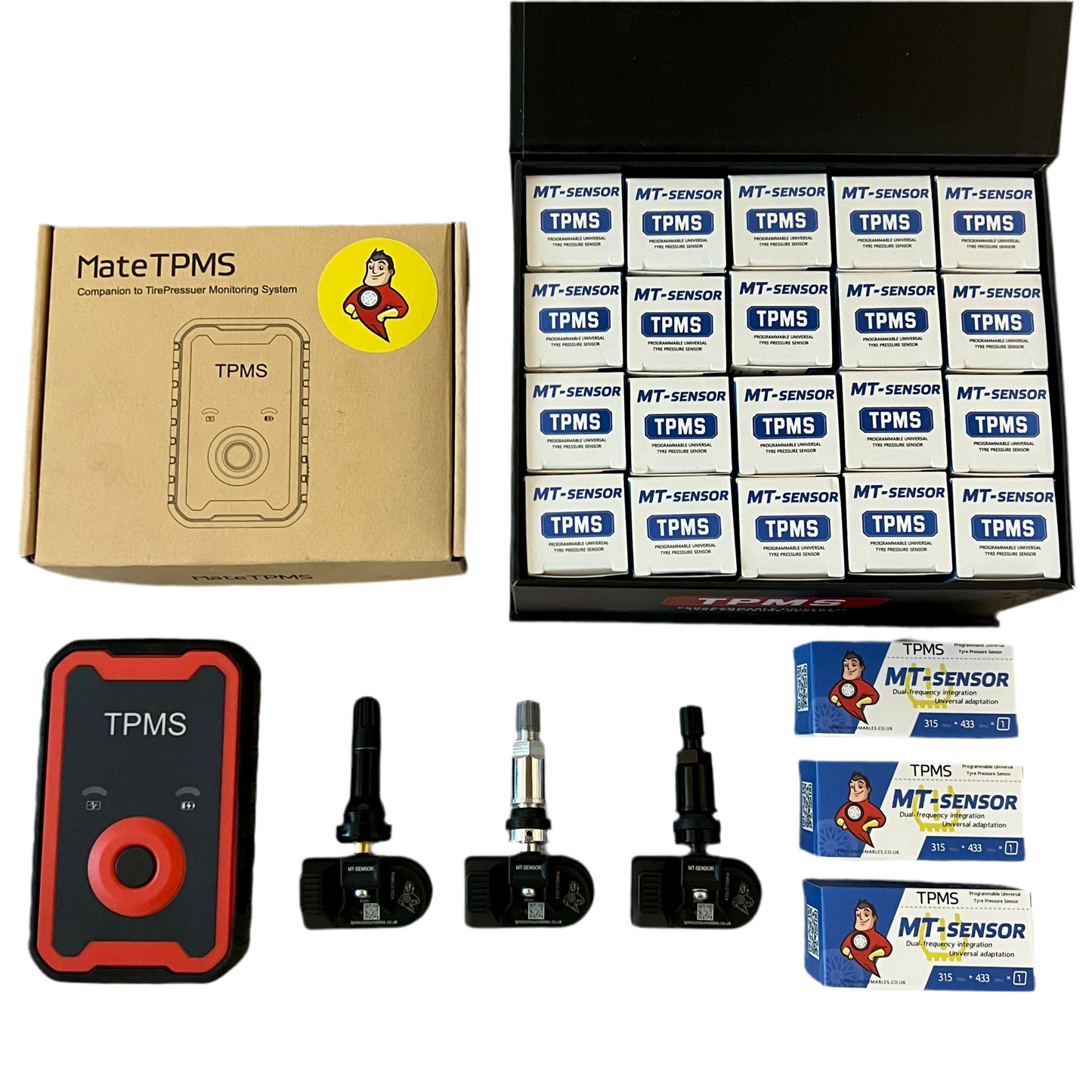 MT Bluetooth TPMS Tool and Sensors