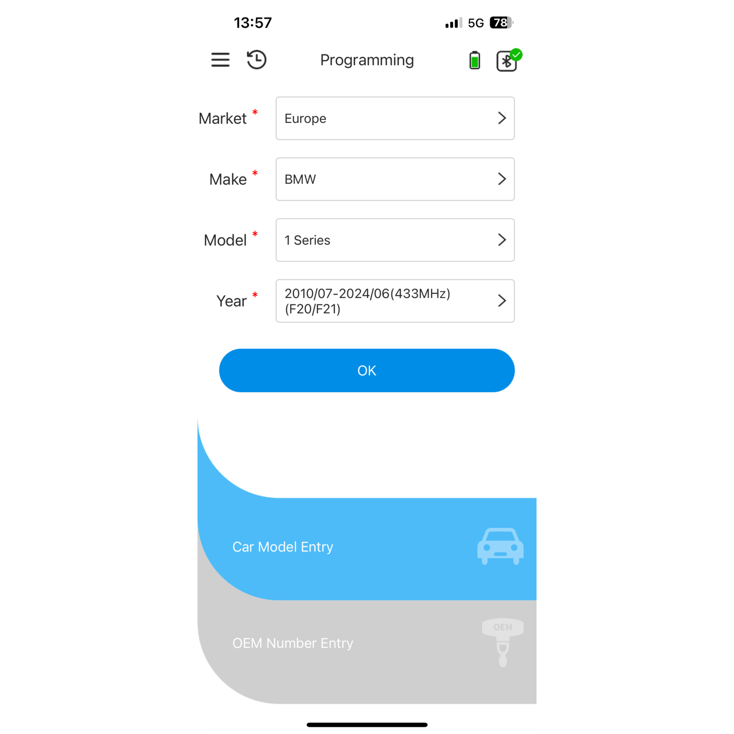 MT Bluetooth TPMS Tool and Sensors