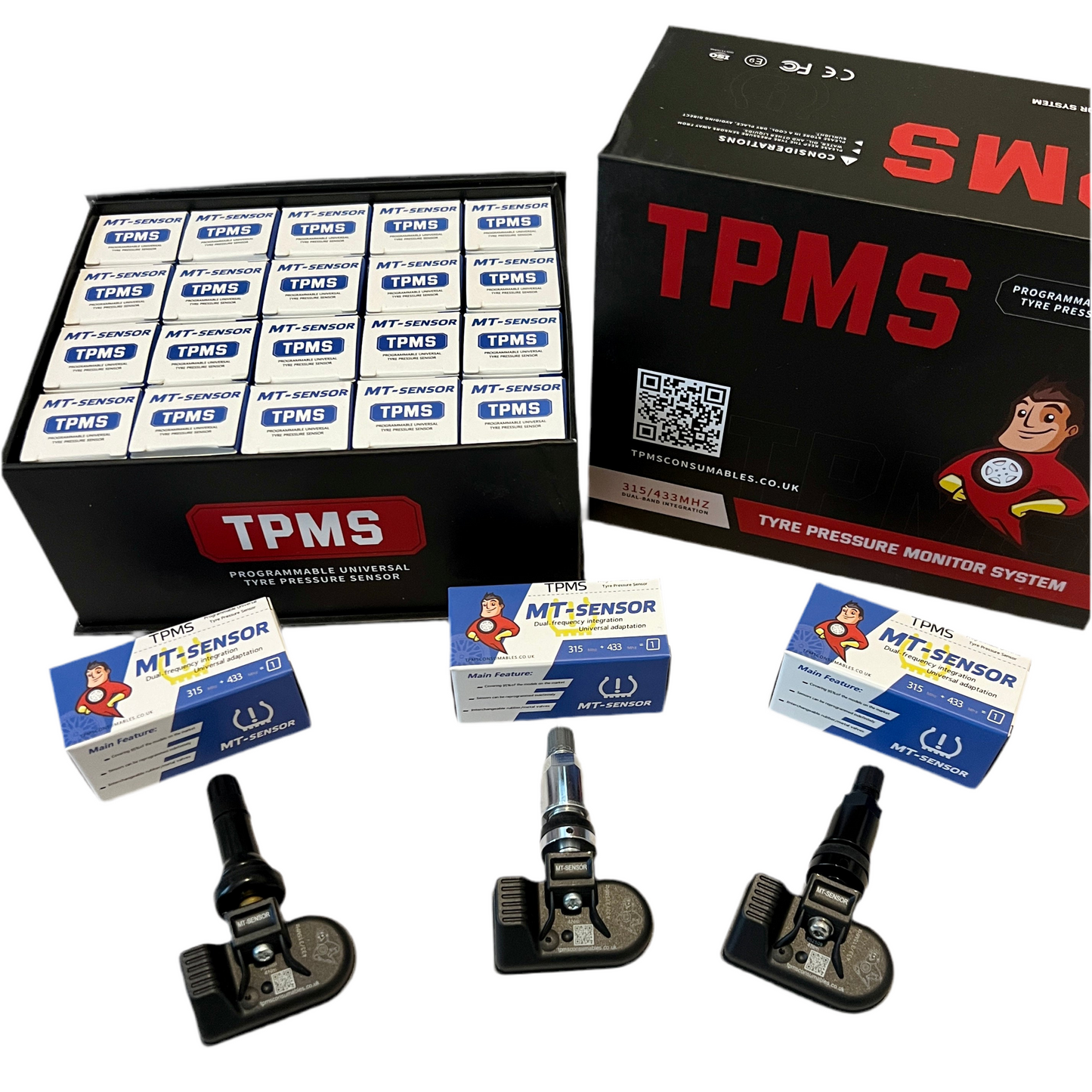 MT Bluetooth TPMS Tool and Sensors